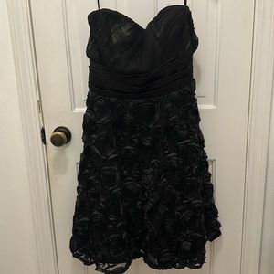 White House black market rose patterned cocktail dress. Size 12